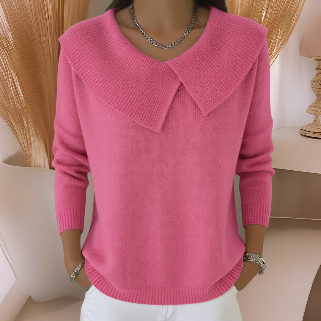 Céleste | Soft Collar Knit