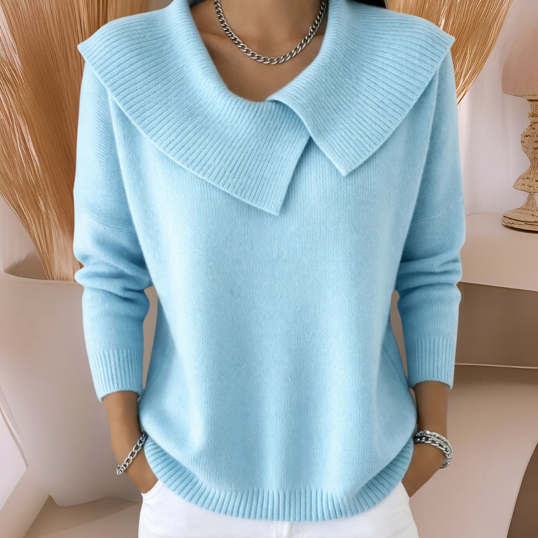 Céleste | Soft Collar Knit
