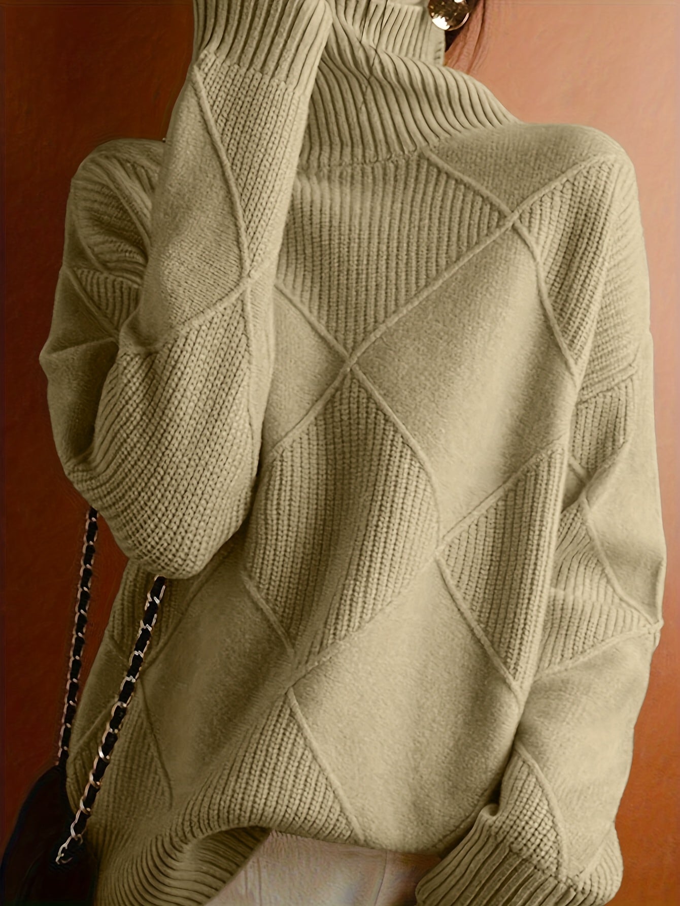 Nora | Soft Geometric Knit