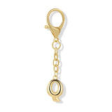 Bubble Initial Letter - Bag Charm