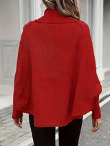 Margaux | Soft Cable Cape Knit