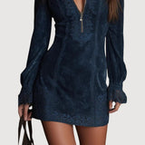 ISALIE – ZIP MINI DRESS