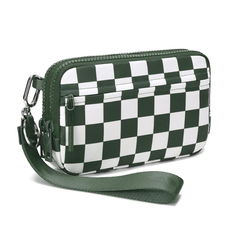 Quilted Wallet (Checkered)