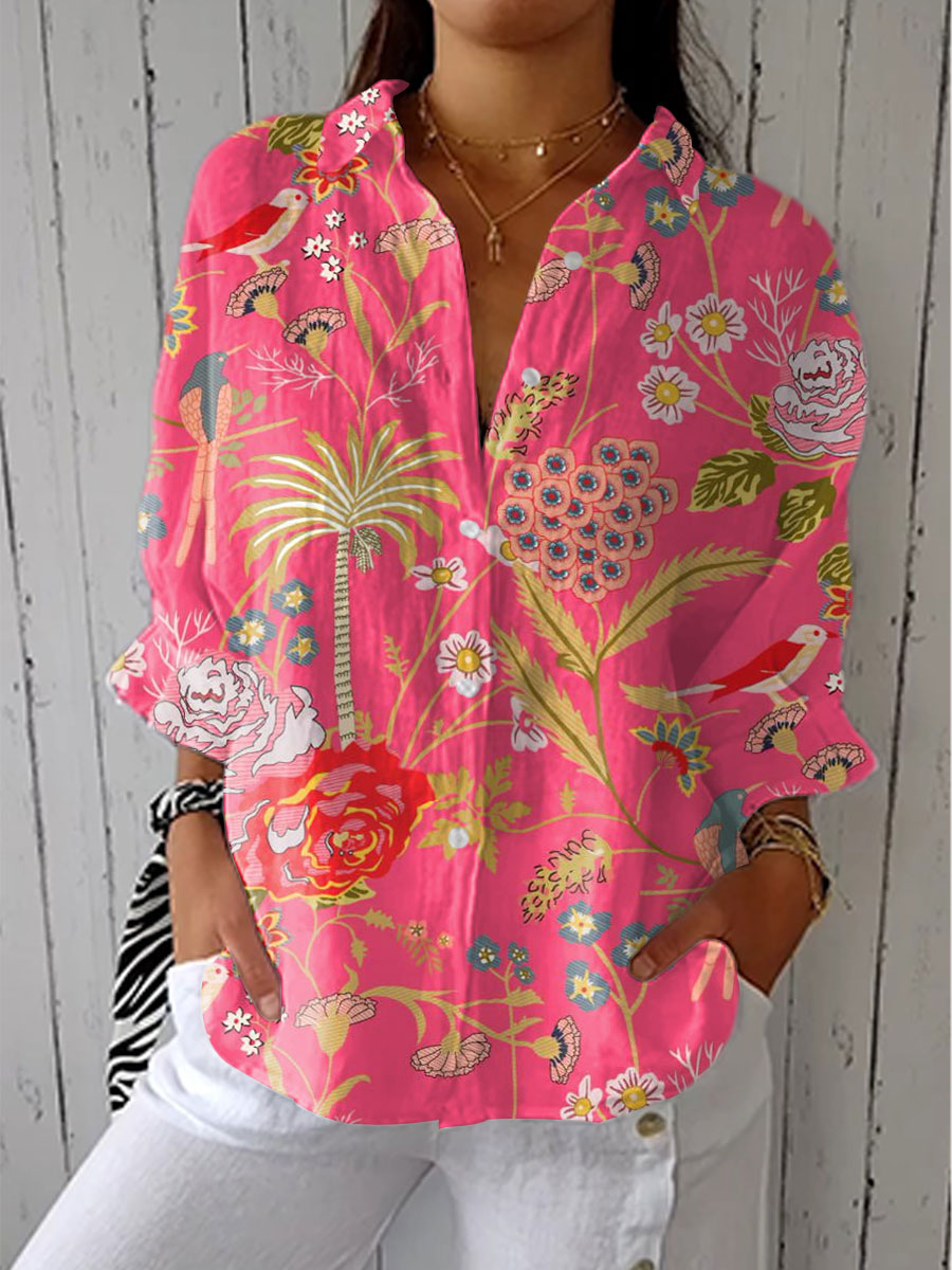 Allyson™ Tropical Blossom Blouse