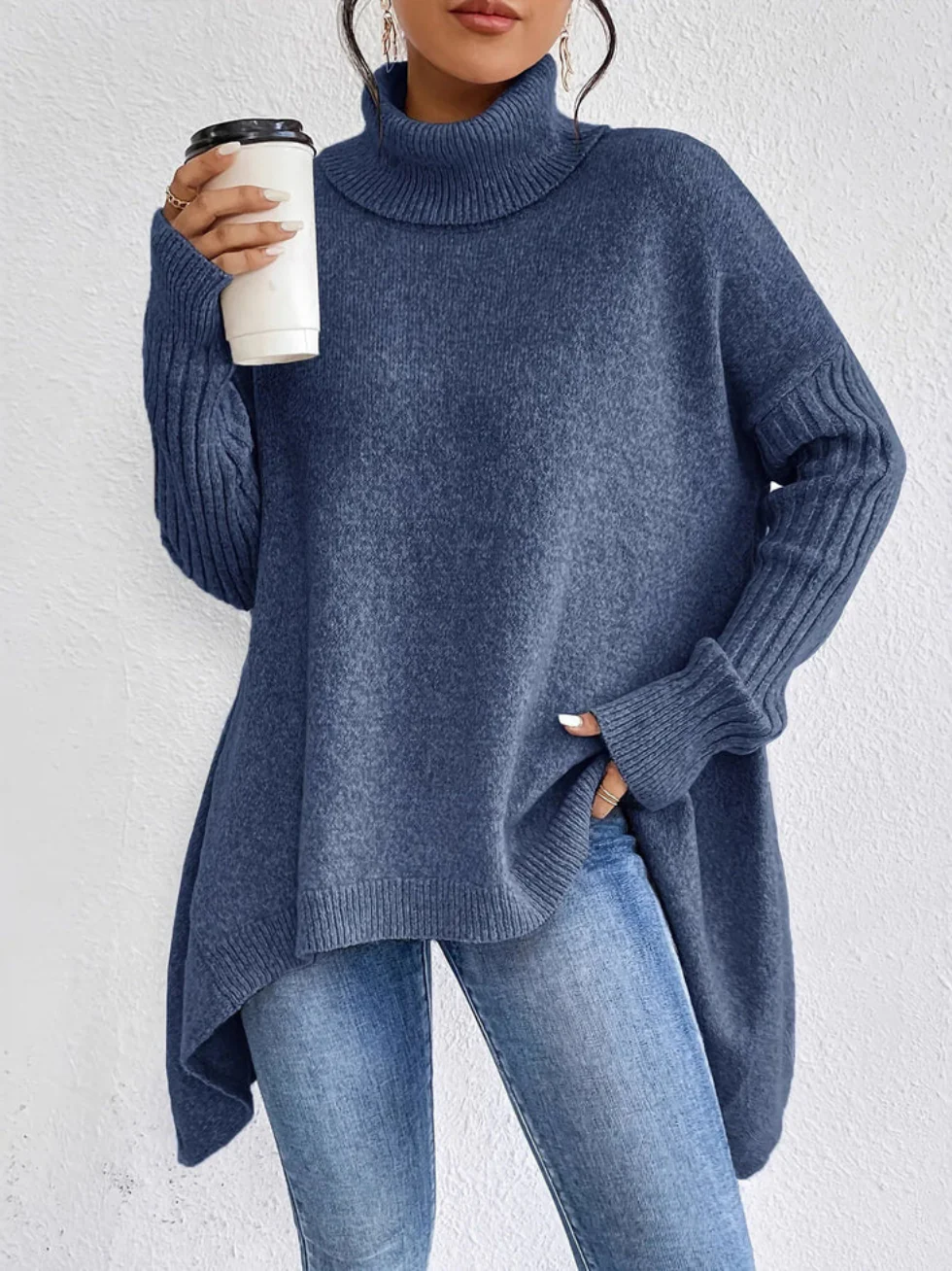 Sienna | Soft Oversized Turtleneck