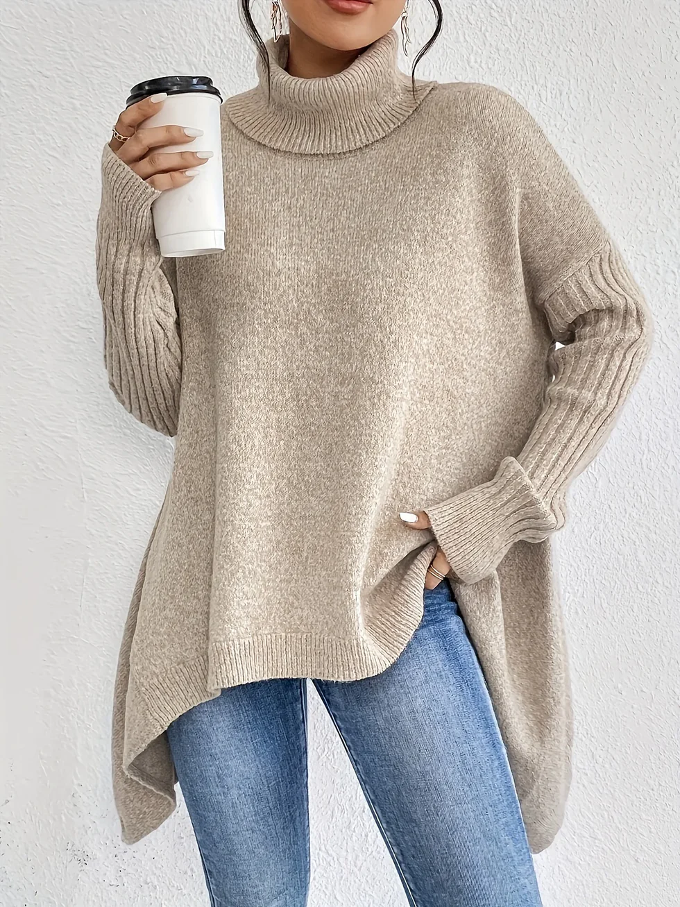 Sienna | Soft Oversized Turtleneck