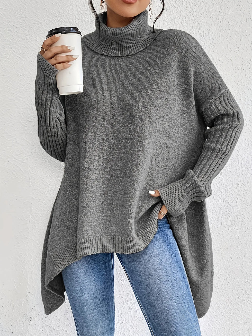 Sienna | Soft Oversized Turtleneck
