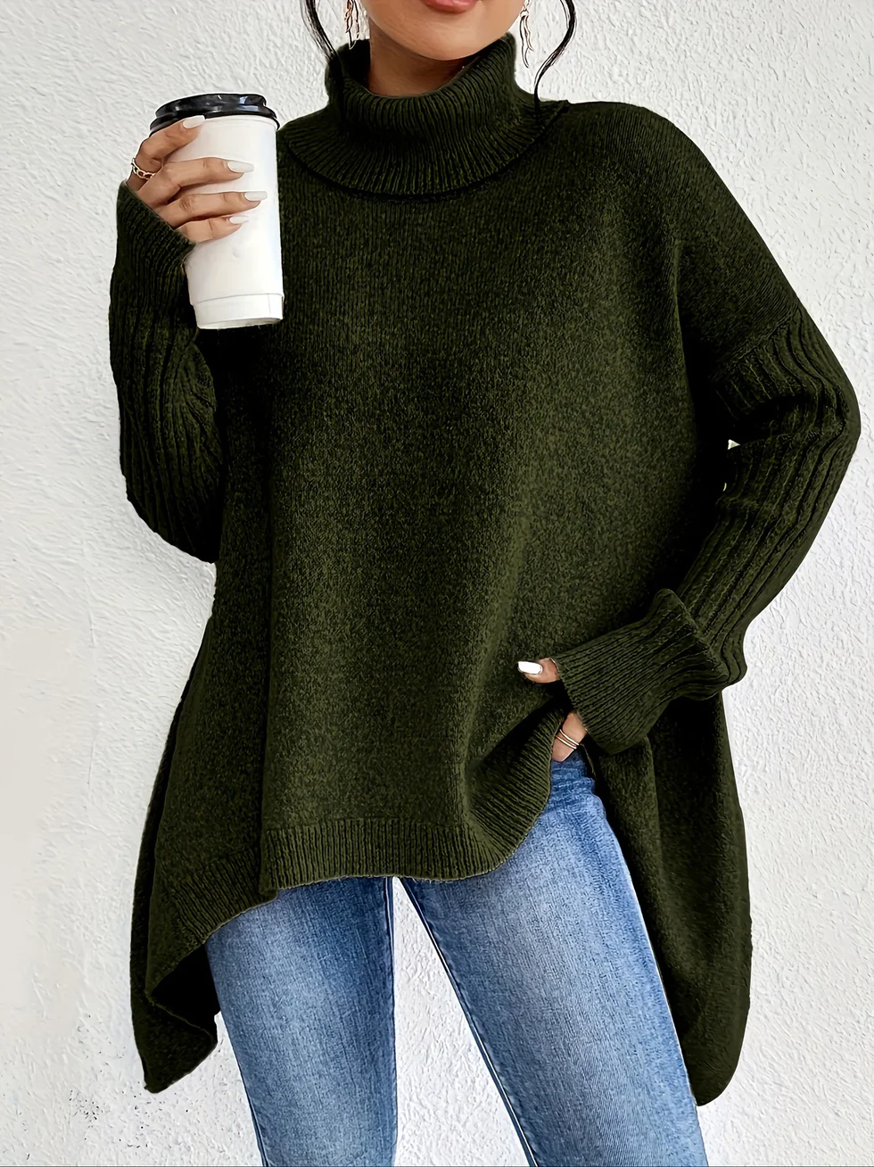 Sienna | Soft Oversized Turtleneck