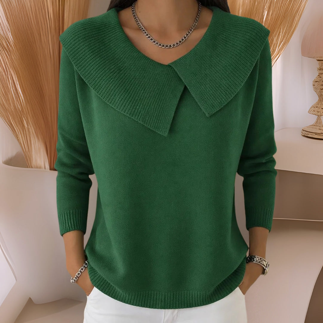 Céleste | Soft Collar Knit