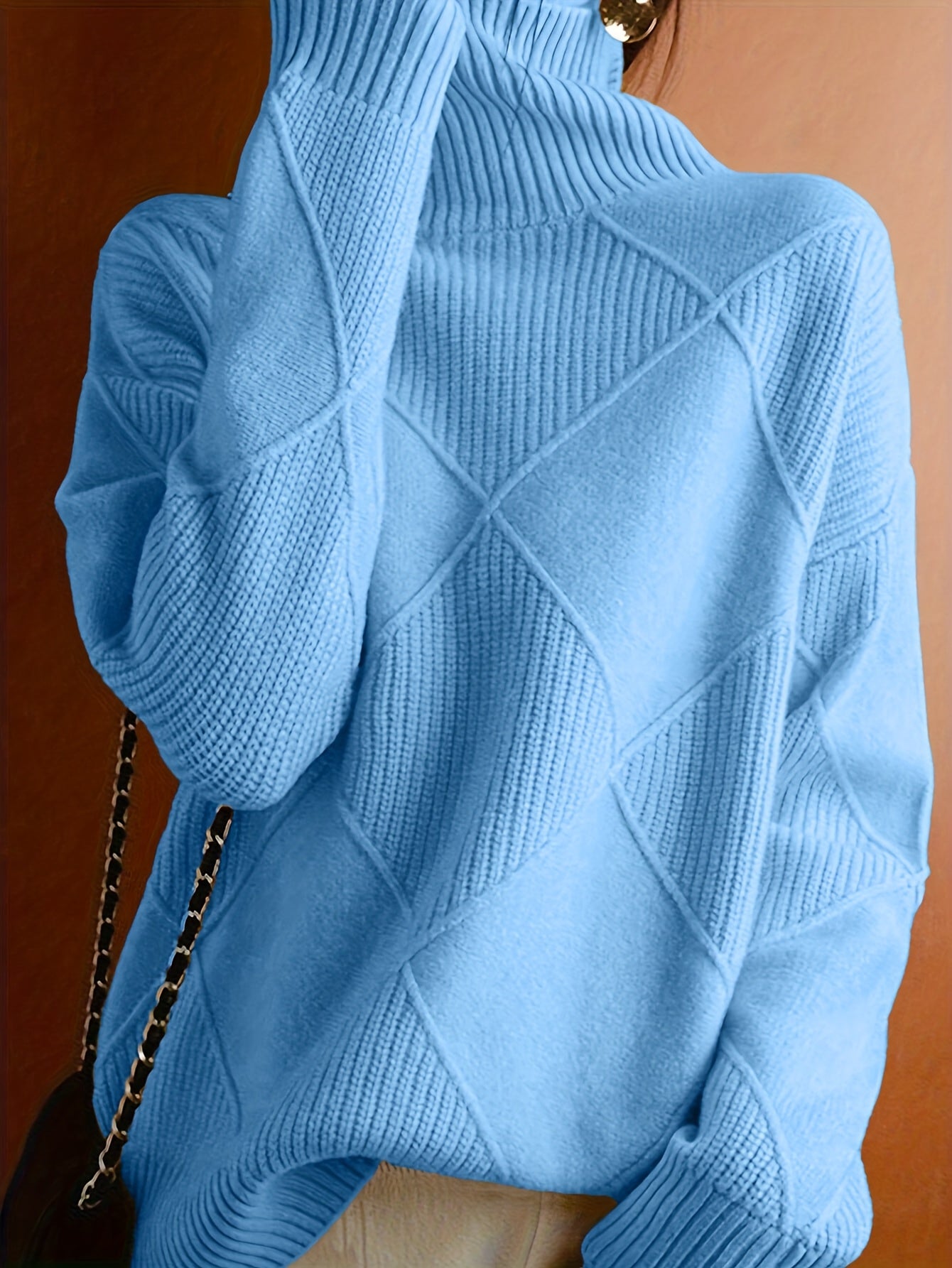 Nora | Soft Geometric Knit