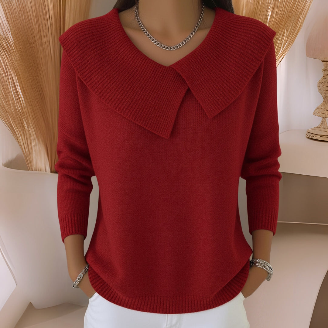 Céleste | Soft Collar Knit