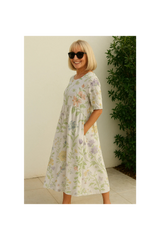 Eliza | Relaxed Midi Dress - Effortless Elegance, Everyday Comfort