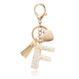 Golden Initial - Bag Charm