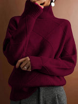 Nora | Soft Geometric Knit