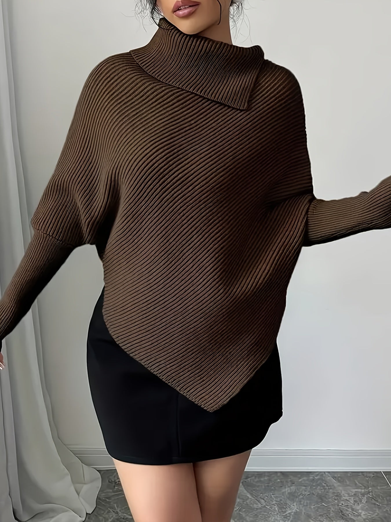 Olivia | Soft Asymmetric Knit