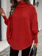 Margaux | Soft Cable Cape Knit