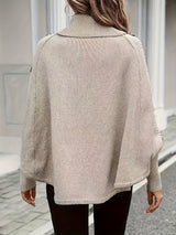 Margaux | Soft Cable Cape Knit
