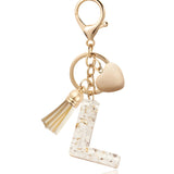 Golden Initial - Bag Charm
