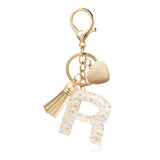 Golden Initial - Bag Charm